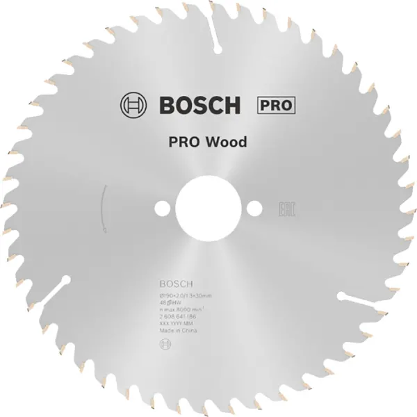 PRO Пильний диск Optiline Wood 190x2x30 мм- 48