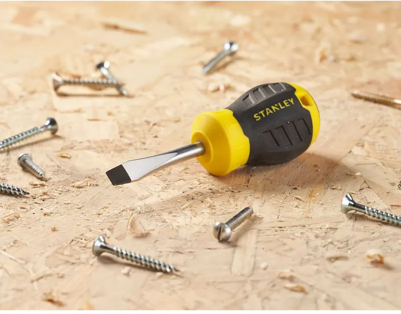Викрутка Cushion Grip довжиною 45 мм з жалом, що розширюється під шліц SL 6.5 STANLEY STHT16147-0 — Photo 5