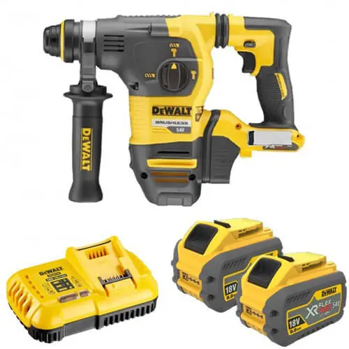 Перфоратор акумуляторний безщітковий SDS-Plus DeWALT DCH333X2 — Photo 2