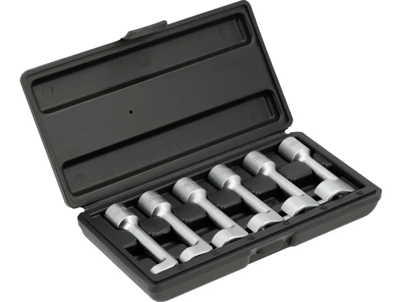 Ключі Г-подібні до інжекторів YATO з квадратним захопом 1/2", М12, 14, 16, 17, 18, 19 мм, 6 шт [10]