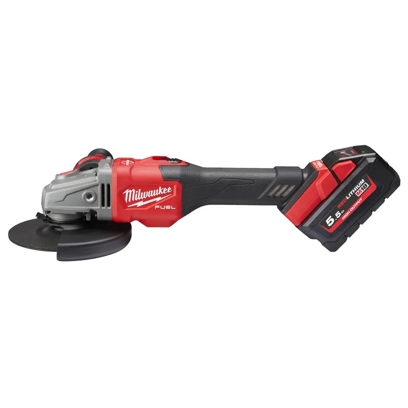 Шліфмашина кутова - болгарка акумуляторна безщіткова MILWAUKEE, M18 FHSAG125XB-552X, діаметр 125мм — Photo 3