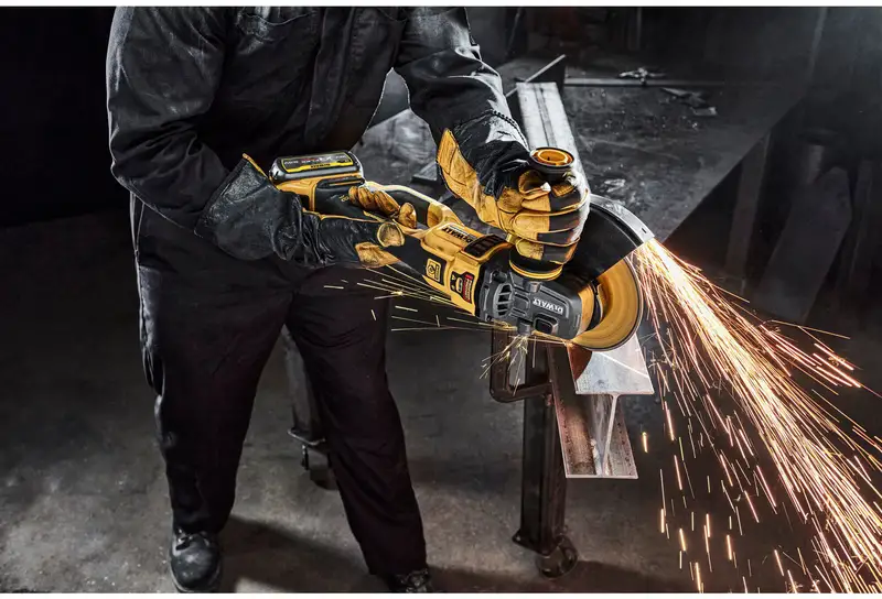 Шліфмашина кутова - болгарка акумуляторна безщіткова DeWALT DCG460N — Photo 4