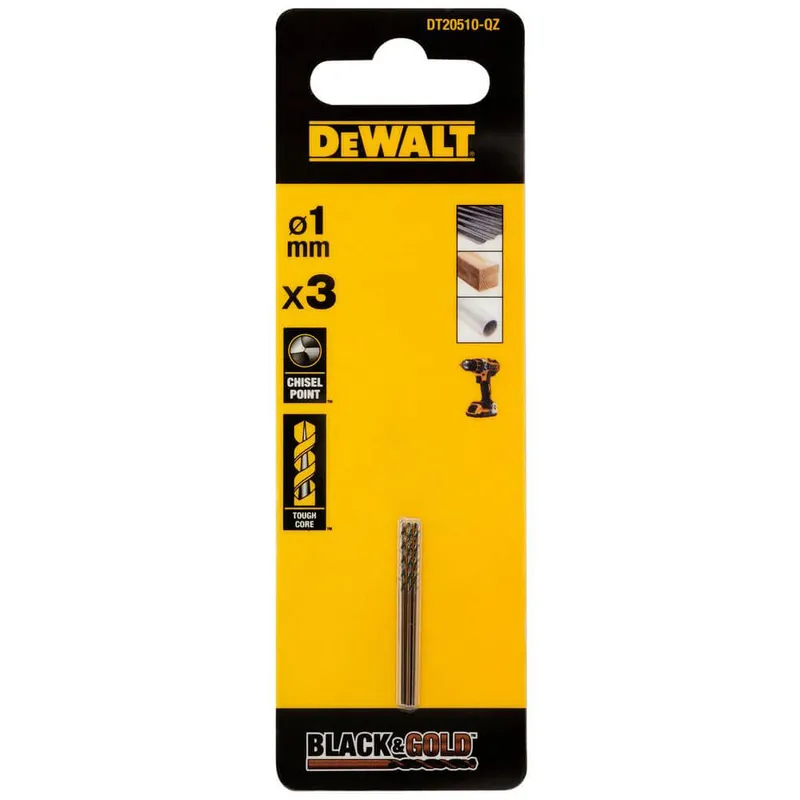 Свердло по металу Black &amp; Gold DeWALT DT20510