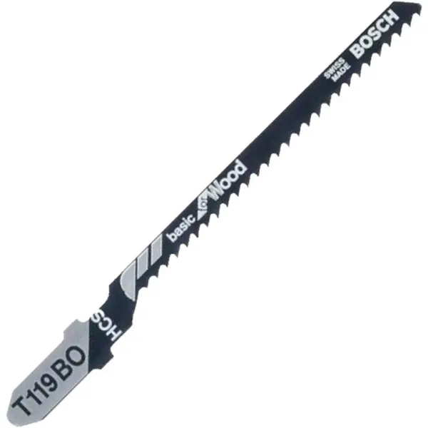 100 Лобзикових ПИЛОК T 119 ВO Basic for Wood, HCS