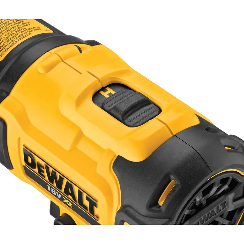 Пістолет гарячого повітря - фен акумуляторний DeWALT DCE530N — Photo 4
