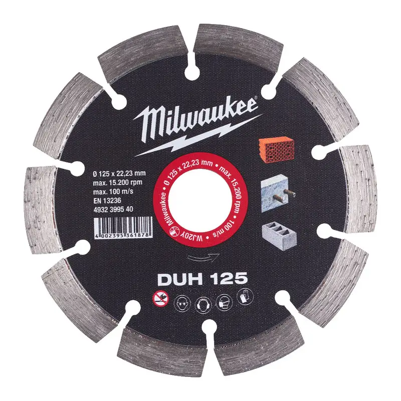 Диск алмазний Milwaukee DUH 125 — Photo 1