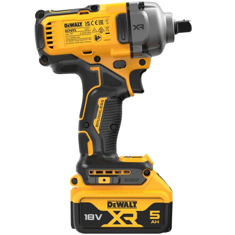 Гайкокрут ударний акумуляторний безщітковий DeWALT DCF892P2T — Photo 3