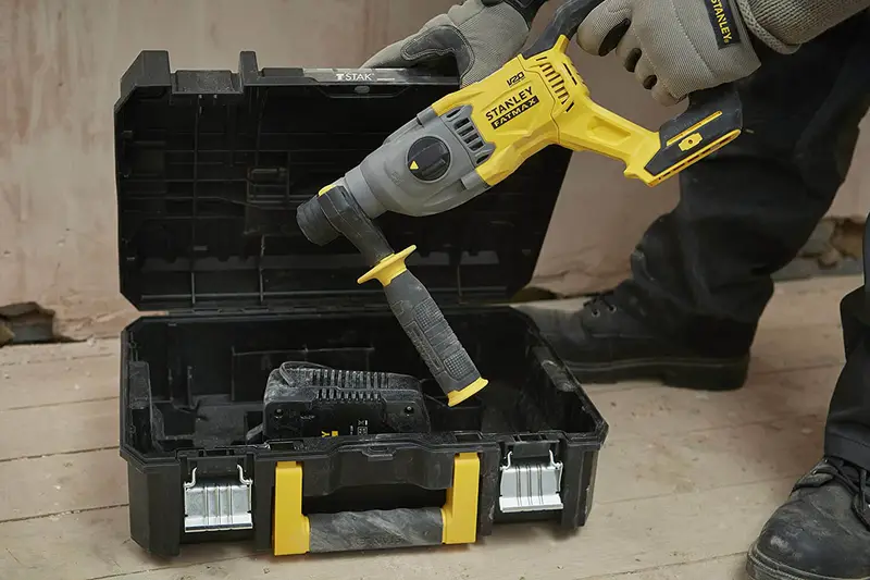 Перфоратор акумуляторний безщітковий SDS PLUS STANLEY FATMAX SFMCH900M22 — Photo 5