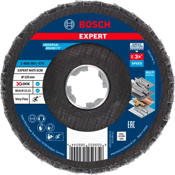 Пелюсткові круги EXPERT N475 very fine, X-LOCK