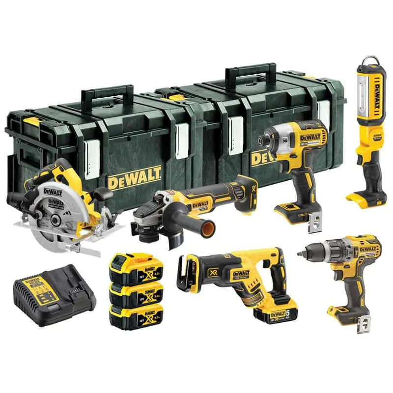 Набір з шести інструментів безщіткових DeWALT DCK623P3 — Photo 3