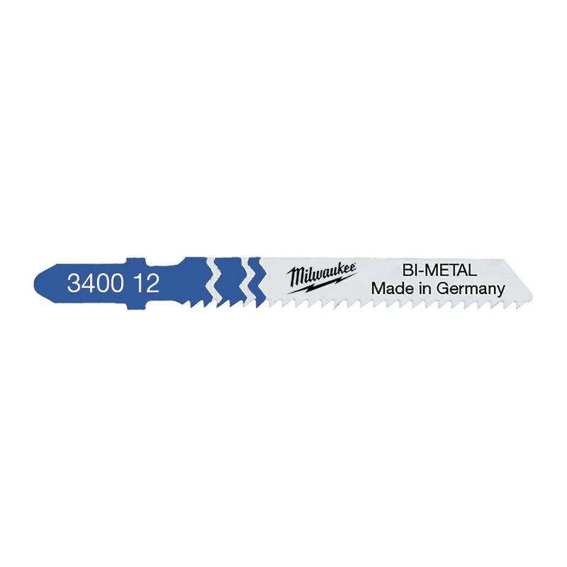 Полотна для лобзика T118BF Bi-Metal MILWAUKEE MILWAUKEE, 55мм/ крок зуба 2,0мм,(5шт),(універсальні) — Photo 2