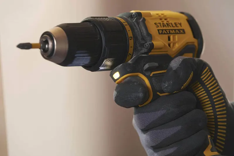 Дриль-шурупокрут безщітковий акумуляторний STANLEY FATMAX SFMCD710D2K — Photo 4