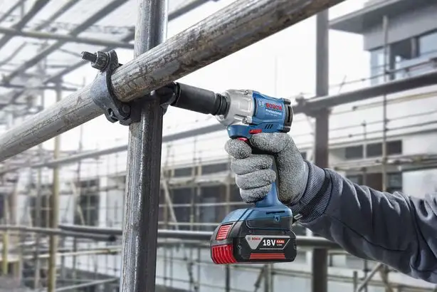 Акумуляторний безщітковий ударний гайковерт Bosch GDS 18V-350 — Photo 2