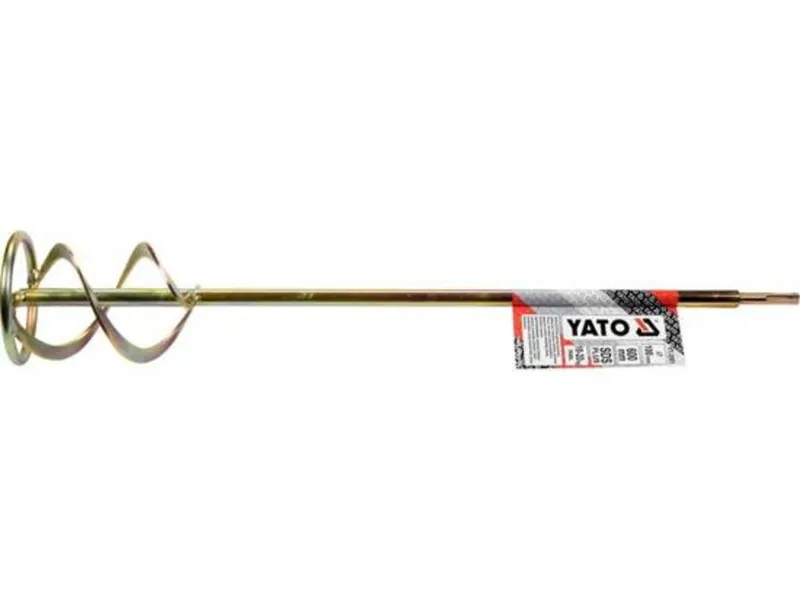 Міксер для буд.сумішей оцинкований YATO: Ø=100 x 600мм, SDS+, 10-20 кг [16]