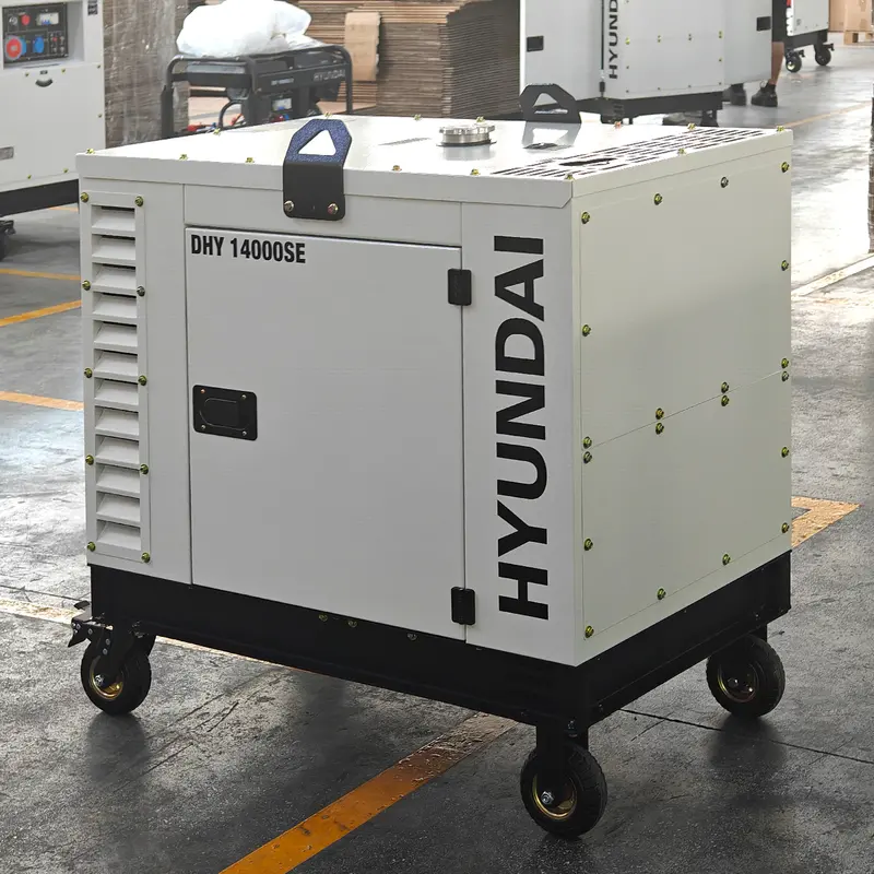 Дизельный генератор Hyundai DHY 14000SE — Photo 4