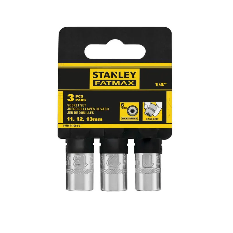 Набір торцевих головок 1/4 Maxi Drive STANLEY FMMT17092-0 — Photo 1