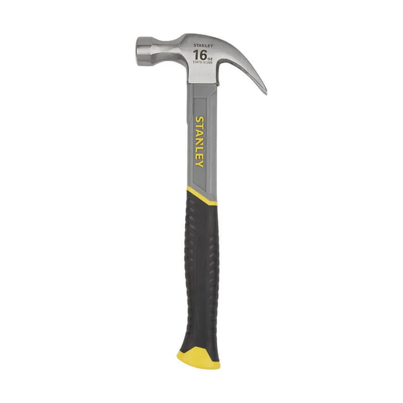 Молоток Fiberglass з вагою головки 450 г, з загнутим цвяходером STANLEY STHT0-51309 — Photo 1