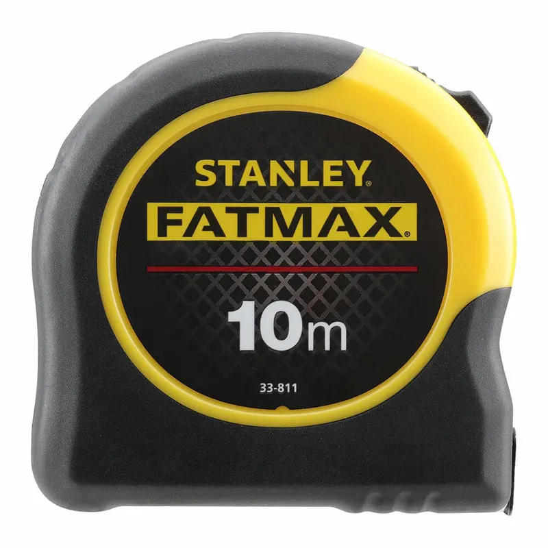 Рулетка вимірювальна FatMax Blade Armor довжина 10 м, ширина 32 мм в корпусі з АВС-пластика STANLEY 0-33-811 — Photo 1