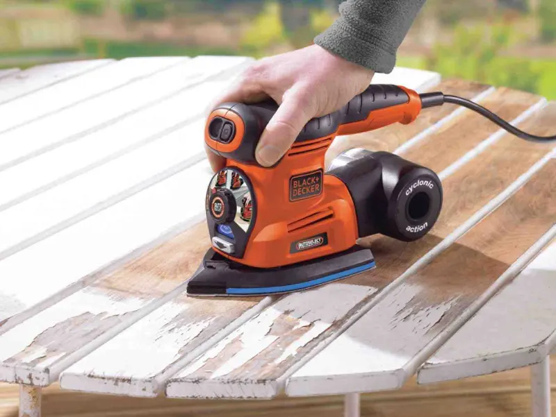 Шліфмашина ексцентрикова мережева BLACK+DECKER KA280K — Photo 7