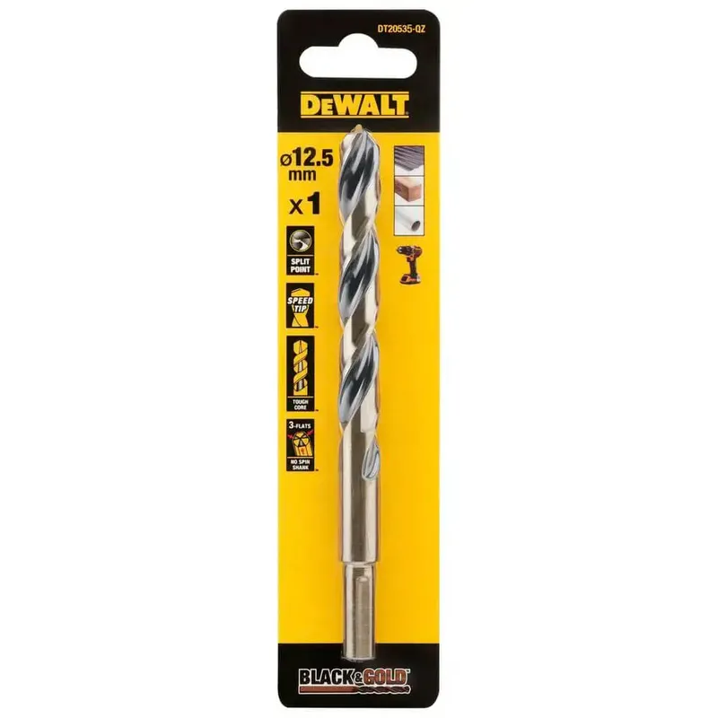 Свердло по металу Black &amp; Gold DeWALT DT20535