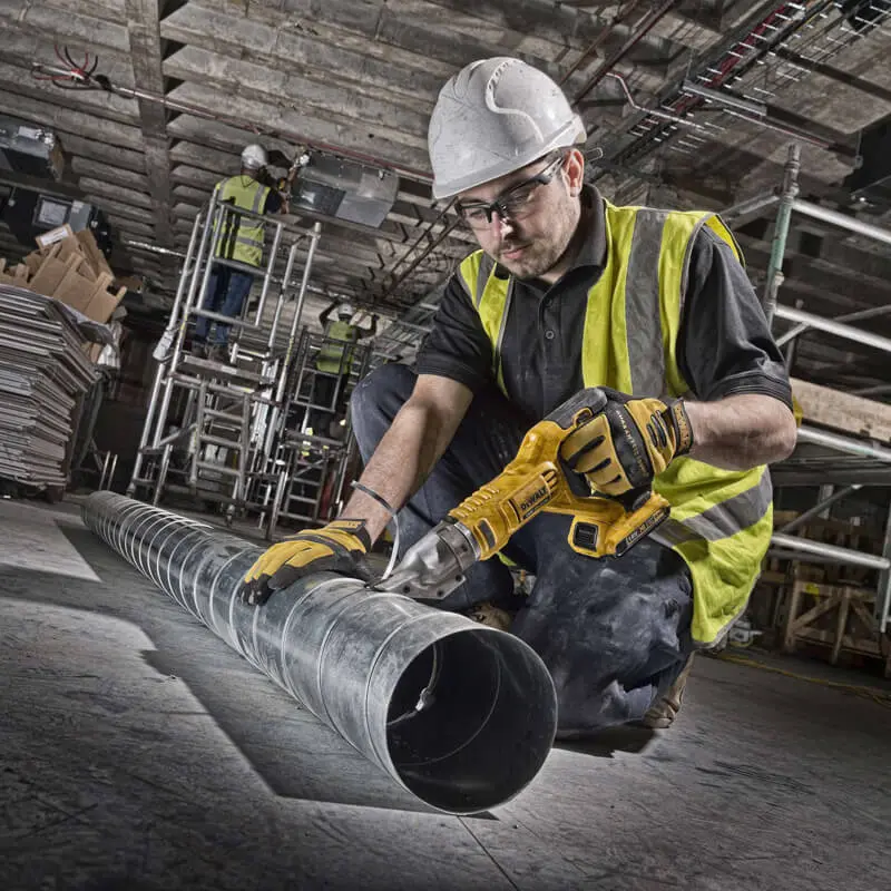 Ножиці по металу акумуляторні DeWALT DCS491NT — Photo 4