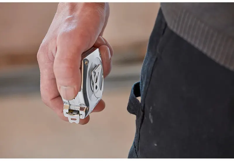 Рулетка вимірювальна Powerlock® довжиною 3 м, шириною 12,7 мм в хромованому пластмасовому корпусі STANLEY 0-33-238 — Photo 5