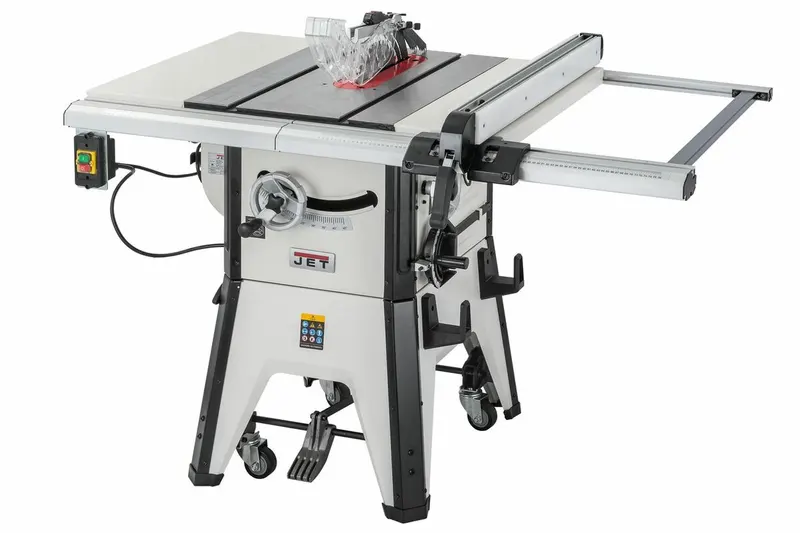 Циркулярна пила JET JLTS-10-T : 400В, 2,2(1,8)кВт, диск Ø=254/(16/30) мм 0-45°. роб. 685х512мм