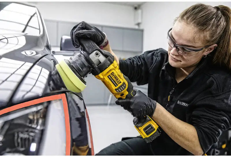 Полірувальна машина акумуляторна безщіткова DeWALT DCM848P2 — Photo 4