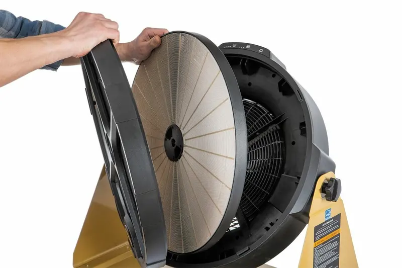 Блок фільтрації повітря POWERMATIC PM1250 : 230В 85 Вт. прод. 751, 965 і 1282м³/г. — Photo 7