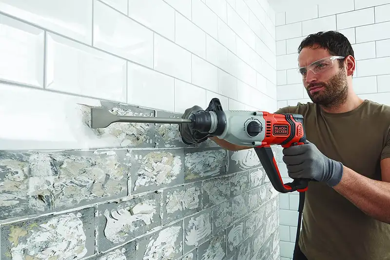 Перфоратор мережевий SDS-Plus BLACK+DECKER BEHS02K — Photo 10