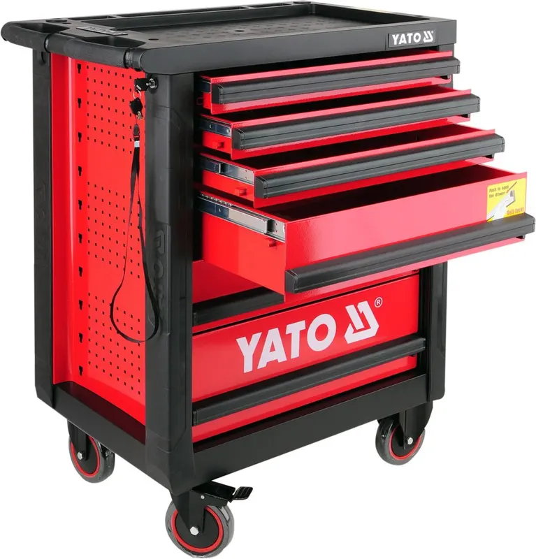 Шафа-візок для інструментів YATO з 6 шуфлядами, 958x 766x 465 мм [1]