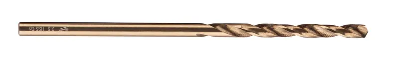 Свердло по металу HSS-Co MILWAUKEE DIN338, діаметр 2,5мм, (10шт) — Photo 1