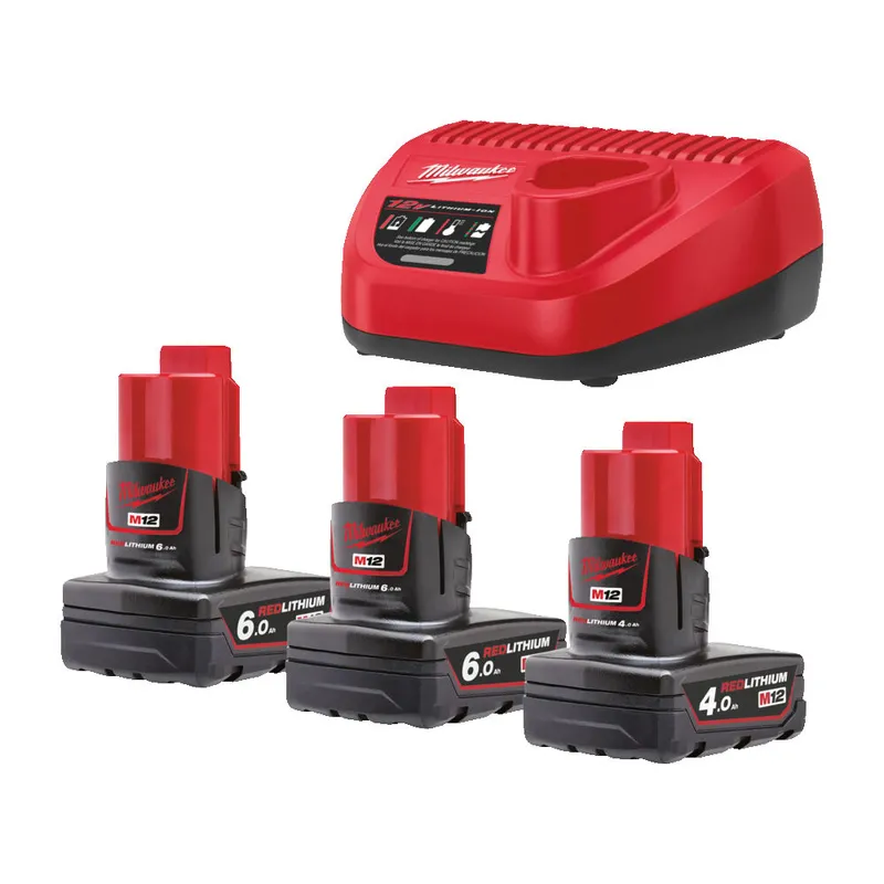 Енергокомплект акумуляторний Milwaukee M12 NRGO1-643 M12 NRG Kit Outdoor IN2
