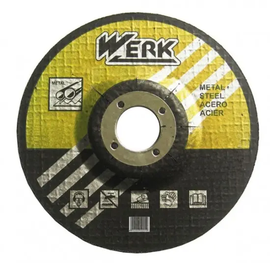 Круг зачисний по металу - 125х6,3х22,23мм (WERK)