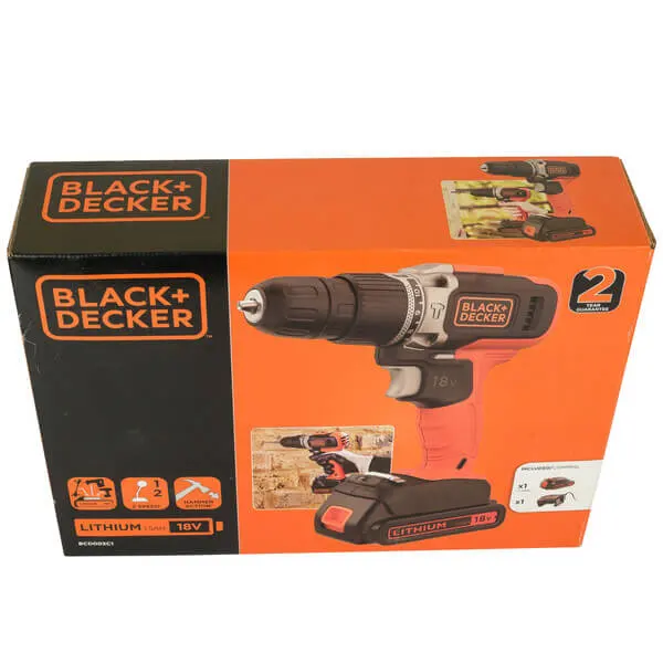 Дриль-шурупокрут ударний акумуляторний BLACK+DECKER BCD003C1 — Photo 13