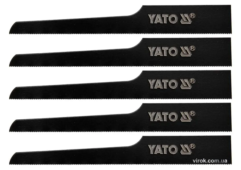 Полотна до пневматичної шаблевої пили YT-09955 YATO : 32 зуби/1", 5 шт [50/200]