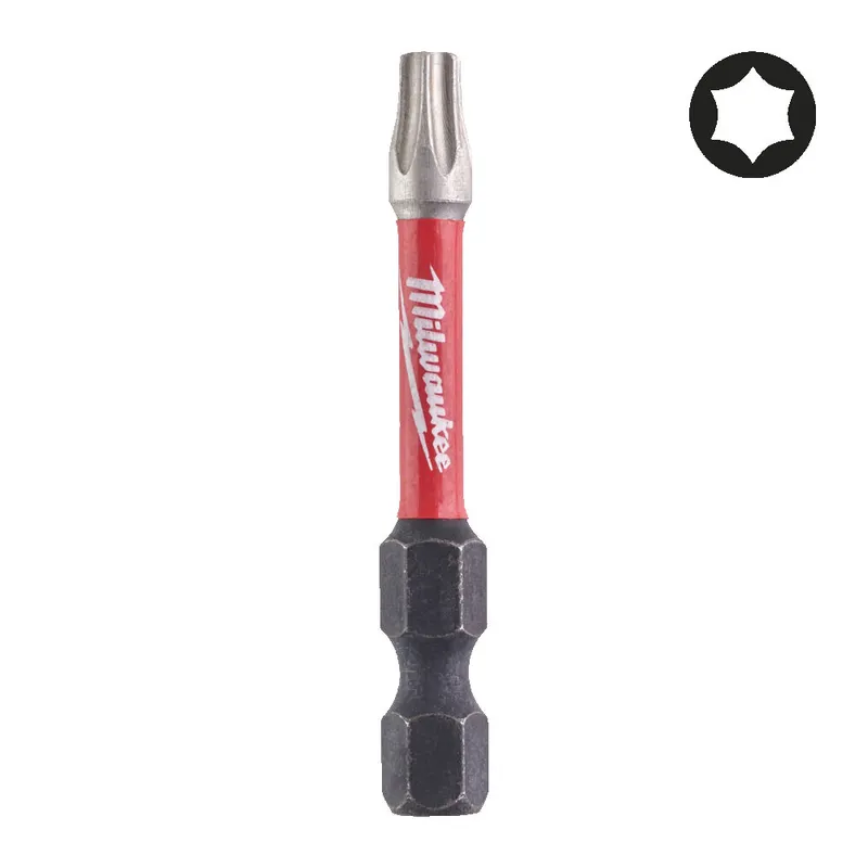 Біта SHOCKWAVE MILWAUKEE, TX25, 50мм, (10шт) — Photo 2