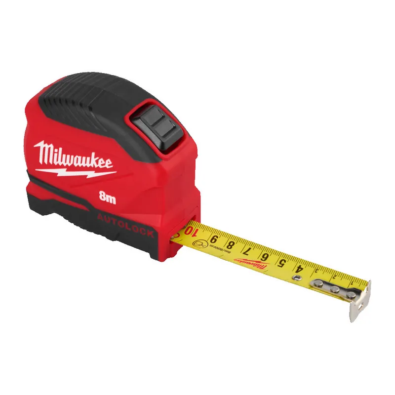 Рулетка AUTOLOCK MILWAUKEE (Gen 2), 8м (25мм) — Photo 1