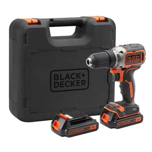 Дриль-шурупокрут акумуляторний безщітковий BLACK+DECKER BL186KB — Photo 7