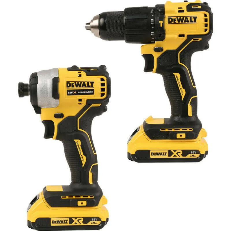 Набір з двох інструментів безщіткових DeWALT DCK2062D2T — Photo 1