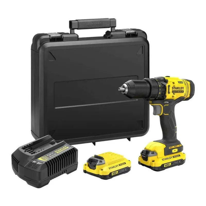 Дриль-шурупокрут акумуляторний STANLEY FATMAX SFMCD700C2K — Photo 2
