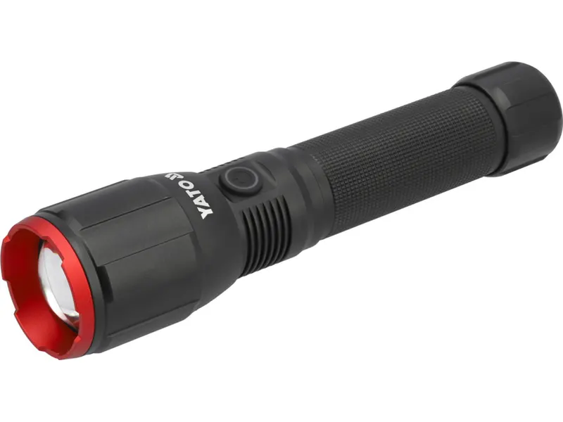 Ліхтар ручний LED-діодний акумул. YATO змінні 6XAA 3.7В, 5 АГод, 25Вт [6/12]