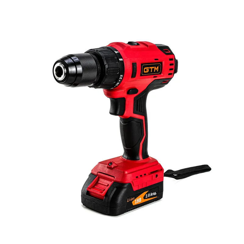 Шурупокурт акумуляторний ударний GTM DSI18/60BL — Photo 1