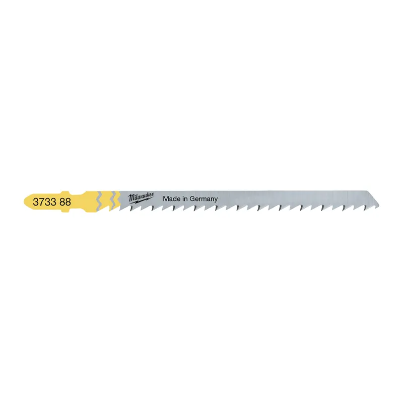 Полотна для лобзика T101DP MILWAUKEE, 105мм/ крок зуба 4мм, (5шт), (деревина, прямий різ) — Photo 2