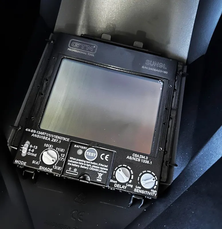 Зварювальна маска GTM Titanium хамелеон (SUN9L GTM) — Photo 3