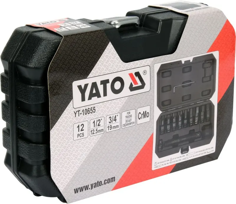 Набір насадок викруткових ударних YATO YT-10655 — Photo 3