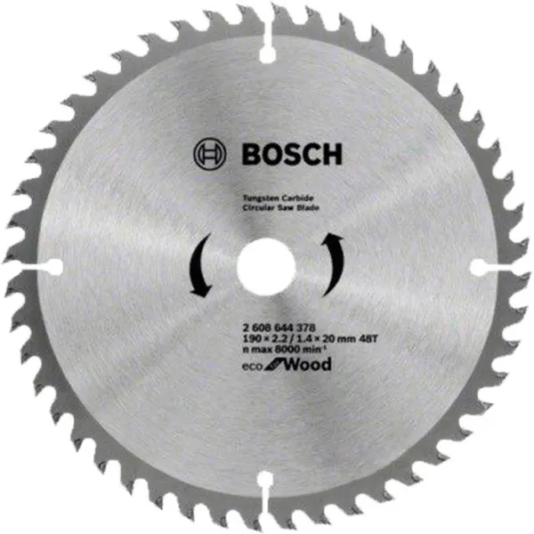 Пильний диск ECO WO 190x20 / 16-48T