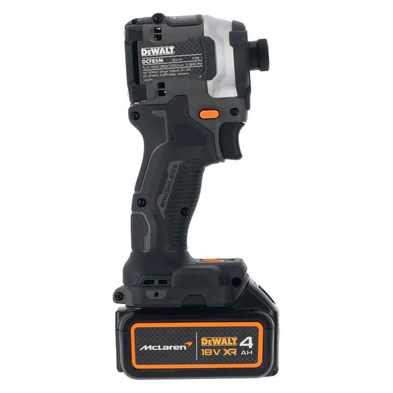 Шурупокрут ударний McLaren F1 TEAM LIMITED EDITION DeWALT DCF85MM2T — Photo 4