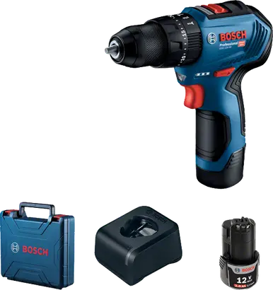 Акумуляторний ударний дриль-шуруповерт Bosch GSB 12V-30 Professional — Photo 1