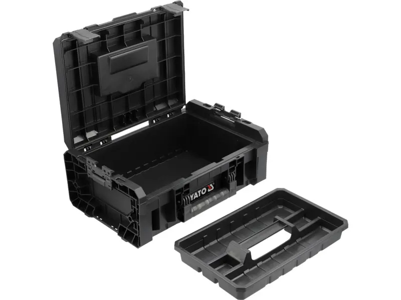 Ящик для інструментів модульний TC12 S12 YATO 450x332x170 мм, пластиковий корпус 